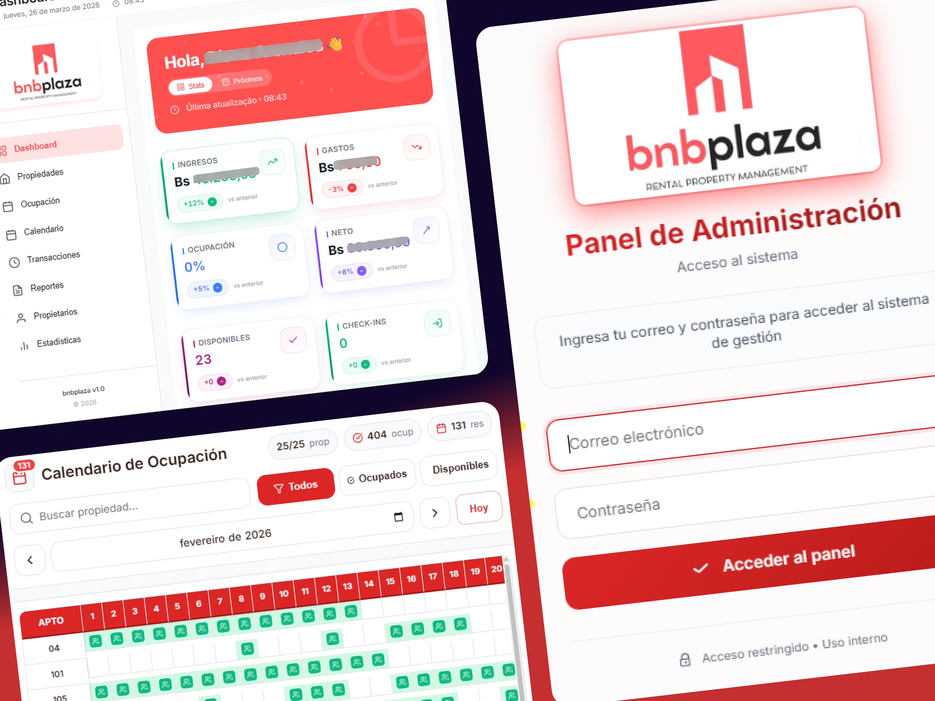 BNB Plaza Property Management System